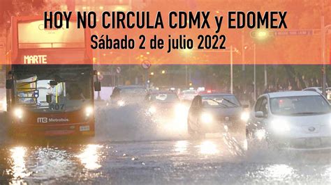 no circula cdmx foráneos 2022